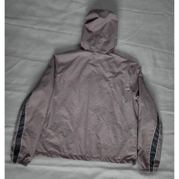 New Balance Women's Gray Full Zip Front Hooded Windbreaker Jacket Size XL - Picture 2 of 11